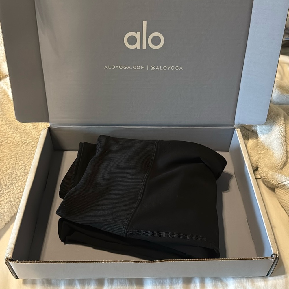 High-waist Alosoft lounge leggings